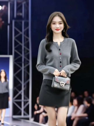 #创作灵感 #针织开衫 #时尚女装 #穿搭 #女装穿搭