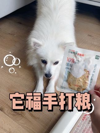 狗狗吃鲜食的好处不用多说,没时间自己做的养宠人赶紧试试它福的手打鲜食,营养又方便#宠物配餐 #养狗经验分享 #萌宠出道计划 #养狗日常 #自制狗饭