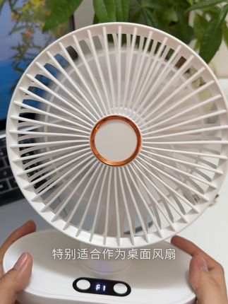 可以自动摇头的桌面风扇,风力强贼安静,关键价格也便宜,学校家里公司都能用!!😁😁#桌面风扇 #空气循环扇 #小风扇 #夏季必备 #电风扇