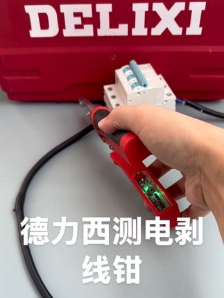 德力西测电#剥线钳 #电工钳 #五金工具 好用实用的#钳子