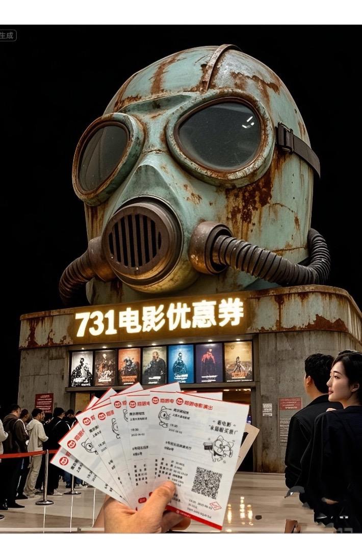 今年必看的电影731, 9月18日上影,想看的朋友,先把票囤上#电影票团购#勿忘历史 # 731电影#牢记历史 #勿忘国耻