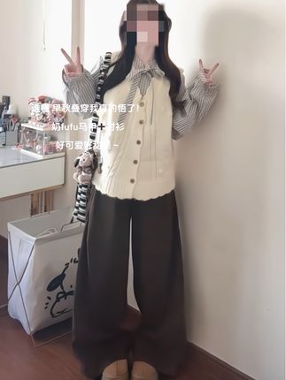 #ootd穿搭 #氛围感穿搭 #甜美穿搭 #叠穿 #韩系穿搭