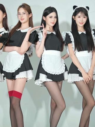 #女仆装 #黑丝
