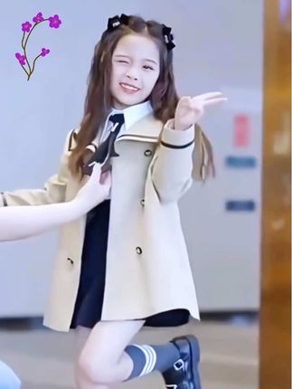 #甜美穿搭 #时尚穿搭 #女童外套#春秋新款