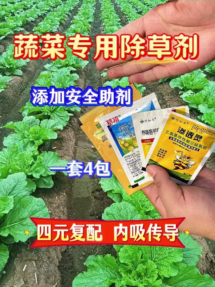 #蔬菜专用除草剂 #四元复配 #安全除草不伤苗 #蔬菜种植#抖音助农扶农