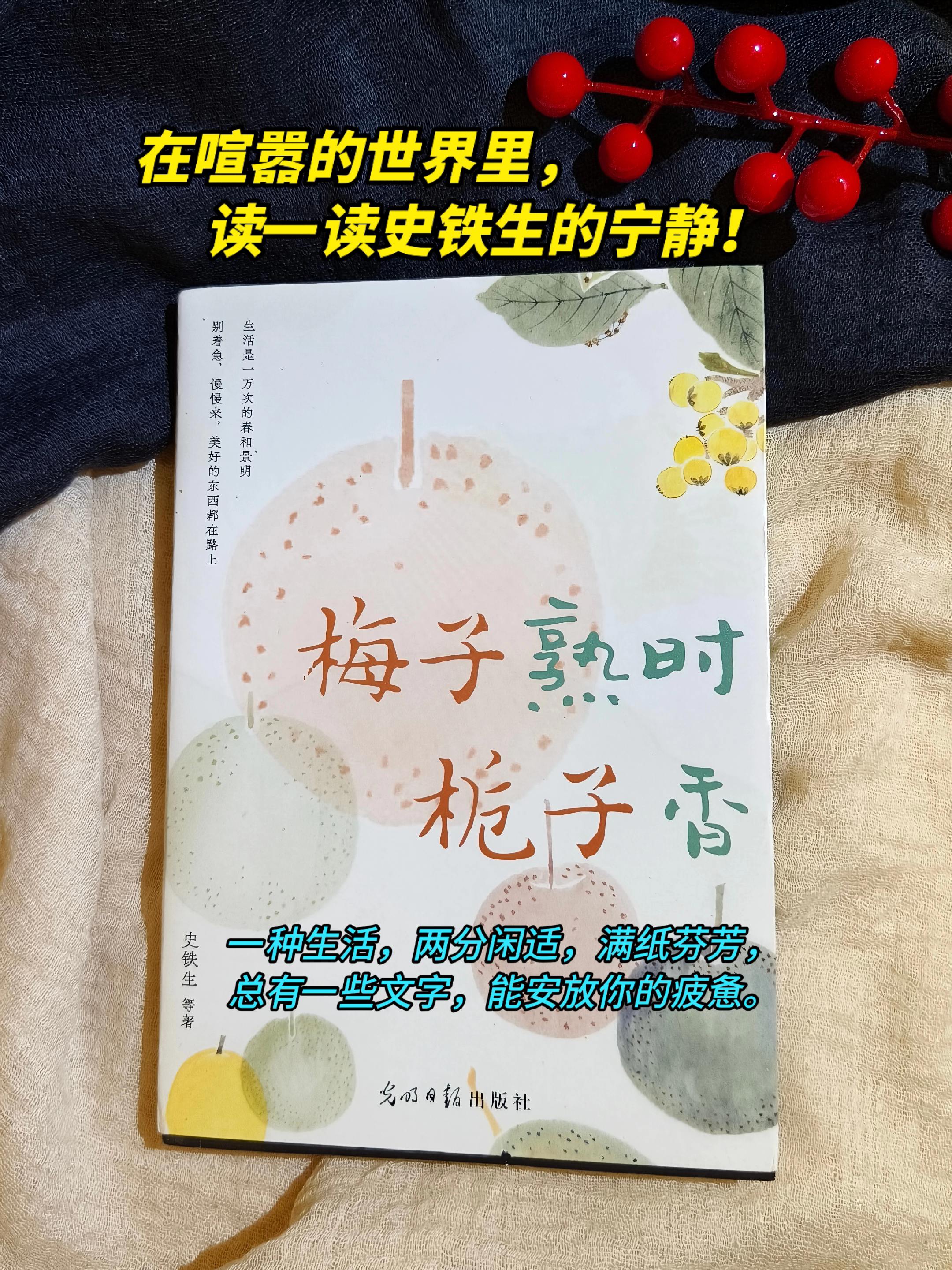 如果生活让你感到疲惫,不妨翻开这本《梅子熟时栀子香》—— “苦难既然把我推到了悬崖边,那我就坐下来,看看悬崖下的风景。” 史铁生的这句话,每次读都觉得被狠狠治愈。人生哪能事事晴天?但这本书就像一位老友,陪你安静地坐在生活的裂缝里,等一束光透进来。 还有那句:“爱是人类唯一的救赎。” 在快餐时代的疏离中,这些文字温柔地叩击心底最软的地方——原来我们都一样,会脆弱,会渴望,也会在某个瞬间被一句理解的话接住。 ✨ 收录史铁生、汪曾祺等数十位文学大家的经典之作,每一篇都是落在尘埃里的星星,捡起来,就能照亮自己一小段路。 让这些历经时光的句子,陪你走过一个需要温暖的夜晚。#治愈系书籍推荐 #史铁生#情感共鸣#好书分享 #文字的力量
