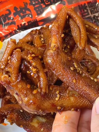 #卤味觉醒 #虎皮鸭爪 #追剧小零食 #妈呀太香了 #解馋