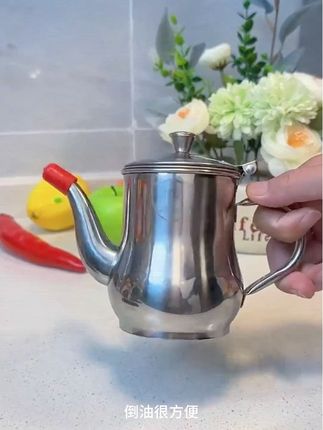 我猜你家该换油壶了,推荐你们这款高硼硅玻璃油壶。 #厨房好物 #家居好物 #居家好物 #油壶 #随时随地标记一下