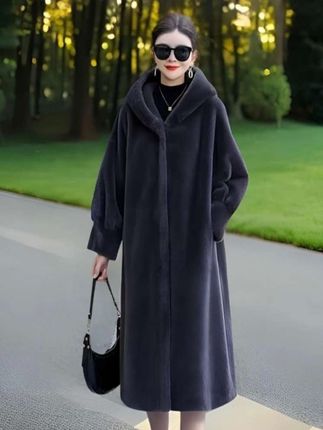 #海宁米兰貂大衣#冬季皮毛一体貂大衣#气质加厚大衣#高端皮毛大衣#冬季新款大衣