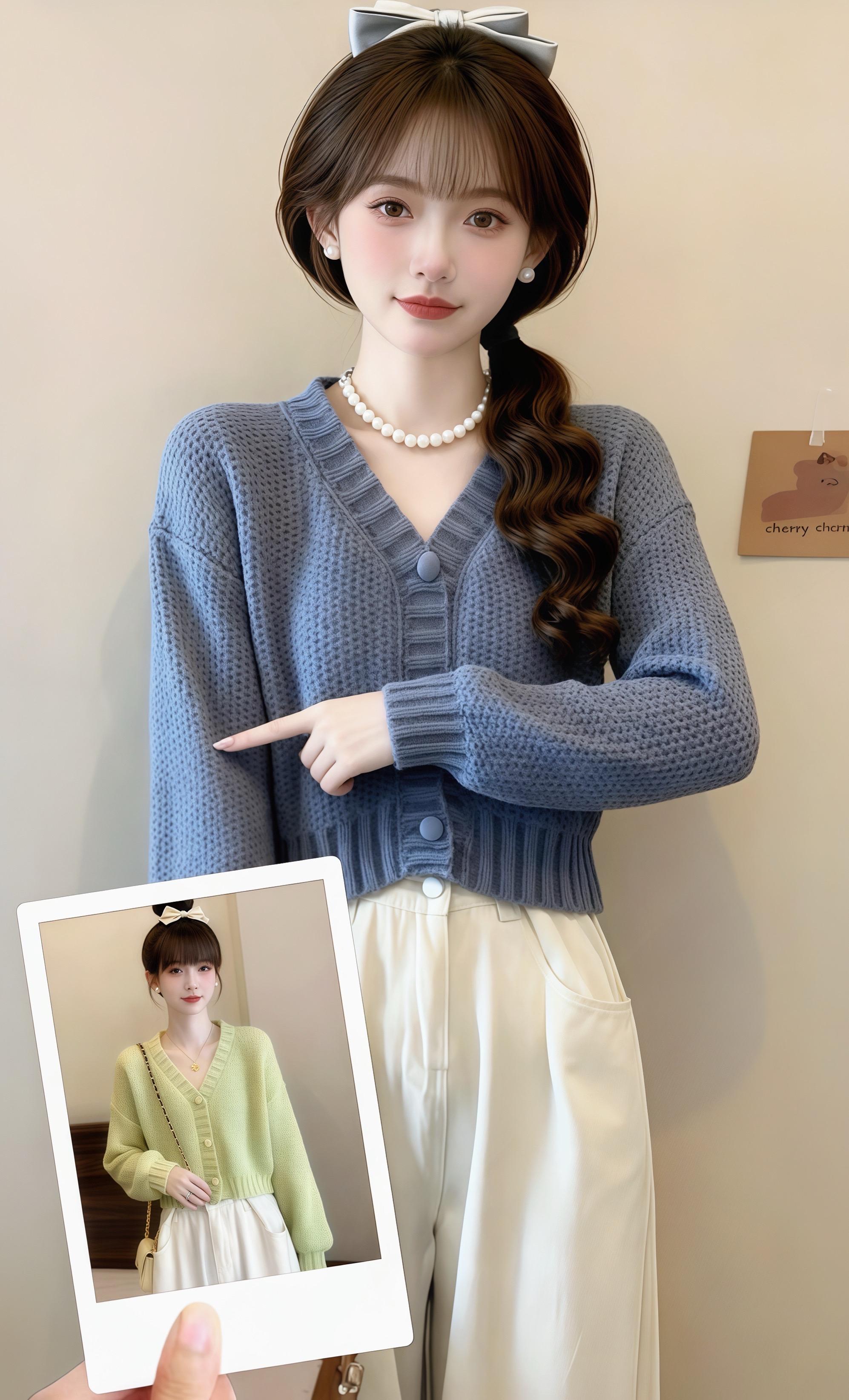 大码姐妹的时尚显瘦宝藏针织衫来啦!✨ 这件宽松版型的衣服完美遮住身材小缺点,软绵绵的面料亲肤又舒适。秋冬季节不想费心搭配时,随手一套就能穿出随性慵懒的时髦感。oversize的剪裁包容各种体型,下摆自然垂坠打造不经意间的时尚。无论是居家休闲还是出门逛街,都能轻松驾驭。温暖的质感让你整个季节都沉浸在舒适中,简约设计百搭不挑人,随便搭条牛仔裤就很有型。 #穿搭#大码女装 #针织毛衣#显瘦穿搭#小个子秋冬穿搭 @DOU+小助手