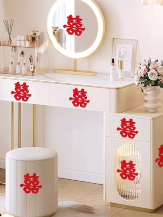 结婚用品不干胶喜字贴#喜庆 #喜字贴 #结婚用品 #婚房布置 #上热门