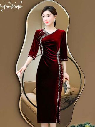 喜婆婆婚宴装#优雅气质 #婚庆礼服