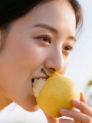 山西玉露香梨上市了 #优质农产品 #新鲜采摘 #口感特别好 #快来一起尝个鲜 #木子姐橱窗@DOU+上热门 @抖音小助手
