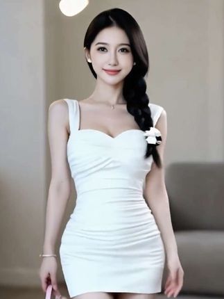 低胸性感遮肉显瘦气质连衣裙 #辣妹穿搭 #高级感穿搭 #显瘦穿搭 #品质女装