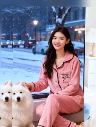 #睡衣家居服 #在家也要美美哒 #宅家睡衣秀 #睡衣外穿 #家居服