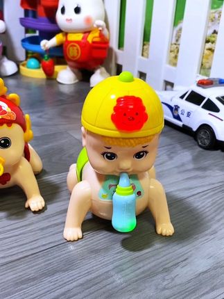 电动爬娃宝宝学爬玩具 #宝宝玩具 #婴儿玩具