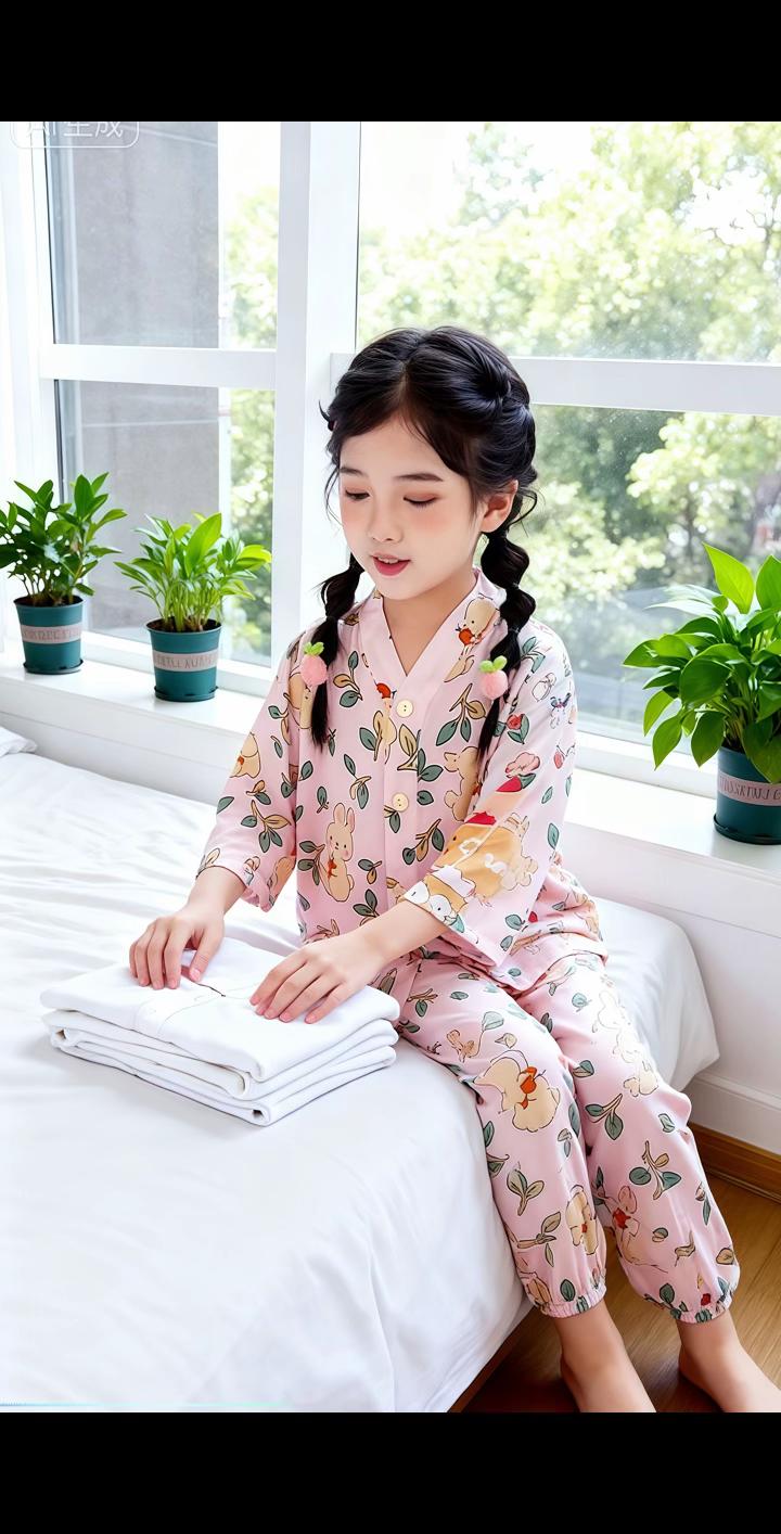 #家居服套装 #睡衣家居服 #儿童家居服 #睡衣外穿 #睡衣控