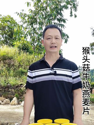 猴头菇牛奶燕麦片