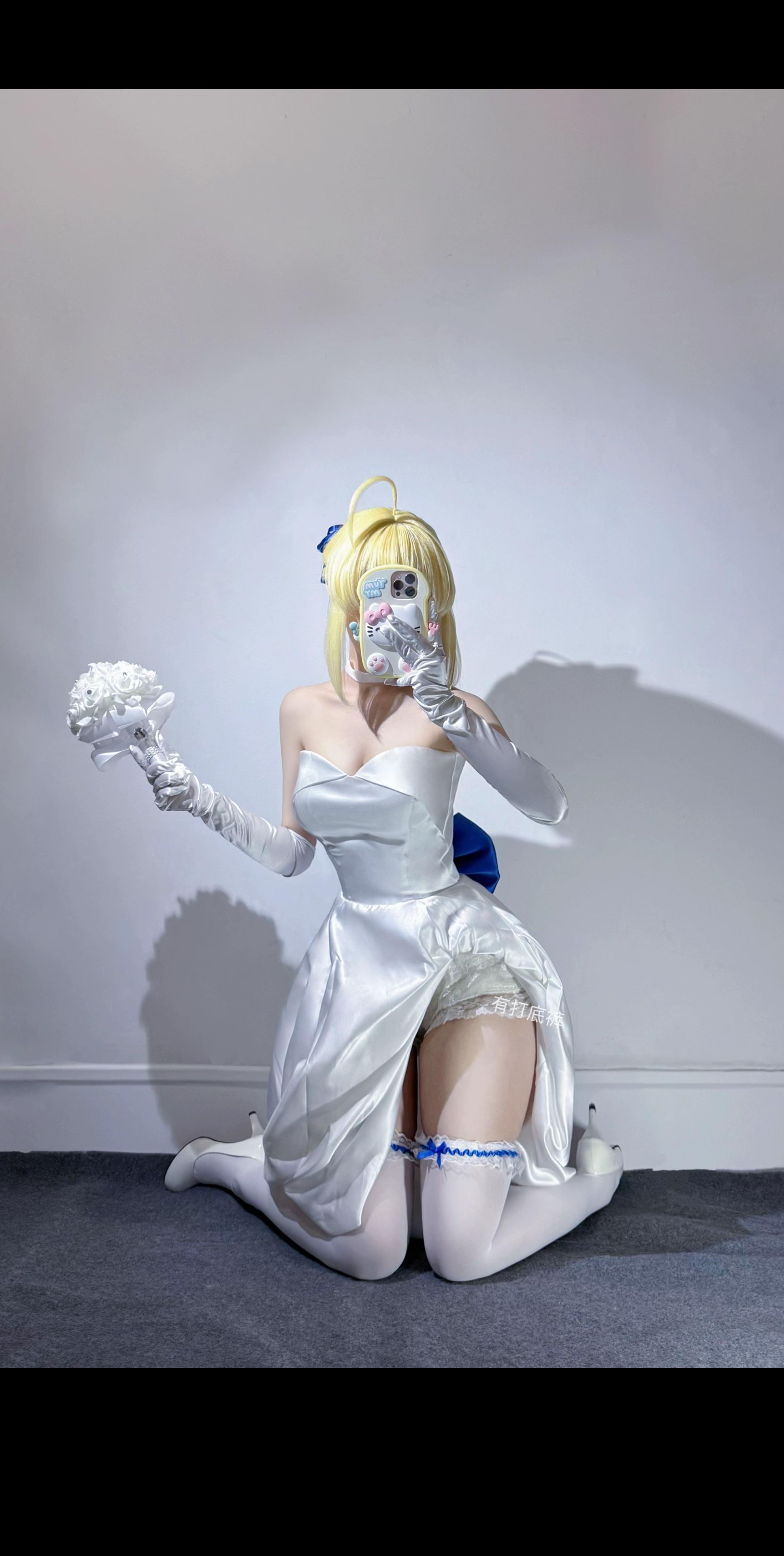 你就是我的master吗?#saber #fate #阿尔托莉雅 #sabercos