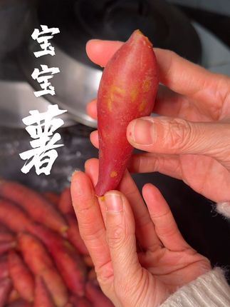 宝宝薯来咯,果肉细腻,无茎无丝,软糯香甜#粗粮 #优质农产品