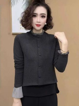 冬季新款加绒保暖打底衫女装休闲百搭气质设计感长袖上衣#打底衫#加绒保暖#休闲百搭#时尚