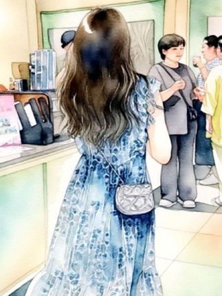 松弛感穿搭王炸💙 蓝花裙+精致小包,逛街被追着问链接#夏季穿搭 #夏季新款 #氛围感