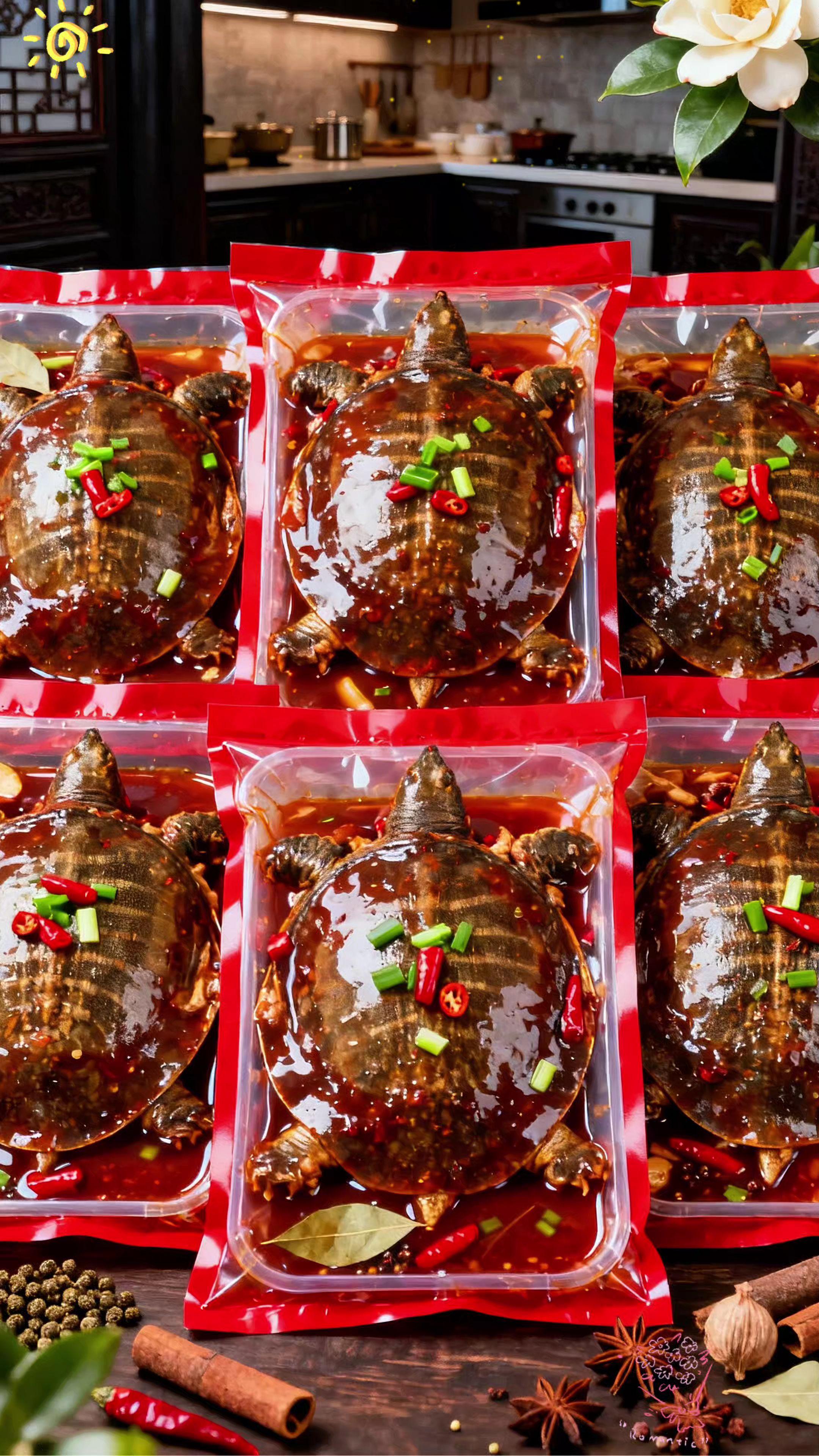 宵夜封神!这卤甲鱼太上头。深夜嘴馋的宝子快看过来!挖到宝了这卤甲鱼🤤 两种口味直接拿捏所有喜好:爱辣星人冲麻辣款,鲜辣劲儿直钻舌尖;不吃辣的选五香,卤香醇厚超温润。 重点夸夸这品质!全是鲜活鲜卤的,处理得特干净,一点腥味没有。最绝的是那大块裙边,胶香浓郁得能拉丝,每一丝肉都层层浸味,入口鲜香爽口,吃完连手指都要嗦干净。 关键还方便!开袋加热几分钟就搞定,半夜饿了不用等,妥妥的宵夜优选。开胃又解馋,这口快乐谁懂啊! #甲鱼 #卤甲鱼 #卤味 #宵夜神器 #开袋即食美食