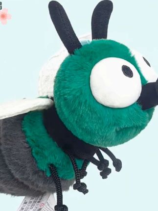 #捉趣昆虫#绿苍蝇毛绒玩具#玩偶公仔#毛绒公仔