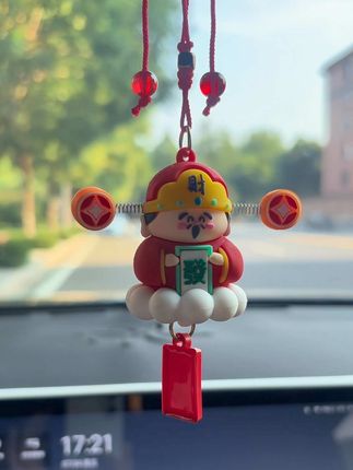 车上挂了这个,一周后惊喜来了!💰#财神到 #好运连连#汽车摆件 #车载好物 #财神