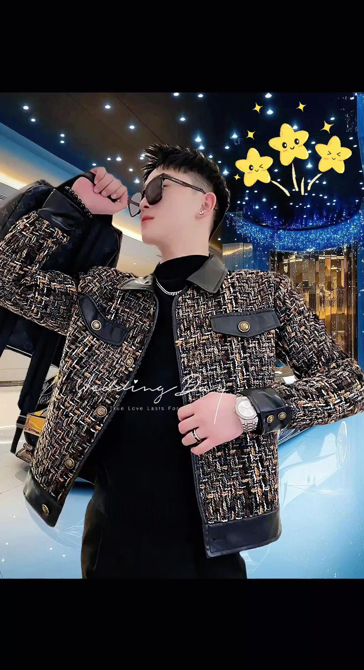 高级感夹克外套 #气场全开 #时尚穿搭 #高端大气 #夹克外套 #男士外套