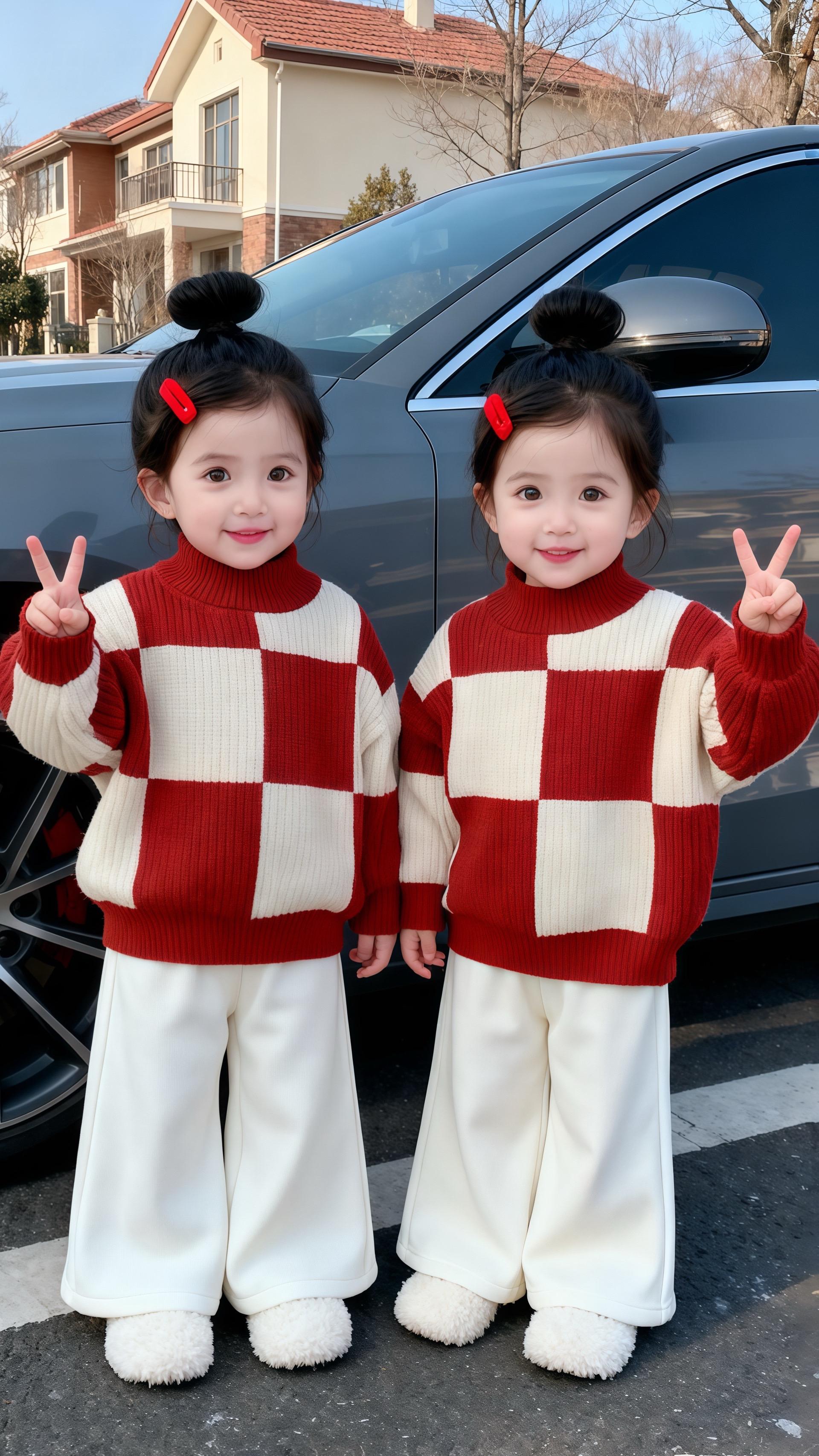 穿在身上的爱,藏在日常的暖。冬日的阳光落在女儿身上,红白棋盘格毛衣衬得她笑容格外甜,软糯的针织纹理裹着小小的身子,每次为她选衣服,总想着把好的柔软与好看都给她——既要版型舒服不束缚她跑跳,又要配色鲜活衬得她灵气满满。看着她穿着喜欢的衣服,在雪地里蹦蹦跳跳像只小雀儿,才懂好衣服不只是布料,更是藏在细节里的爱,让每个日常都成了值得珍藏的温暖画面。 #也太可爱了吧 #女童毛衣 #生女儿就是用来打扮的 #秋冬穿搭实用主义 #高品质童装 @抖加🔥上热门🔥dou+🔥热点宝