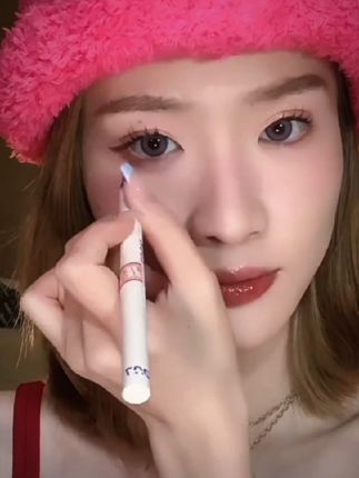 lucky plus卧蚕笔#美妆种草 #学生党好物推荐 #大眼卧蚕 #卧蚕笔 #平价种草