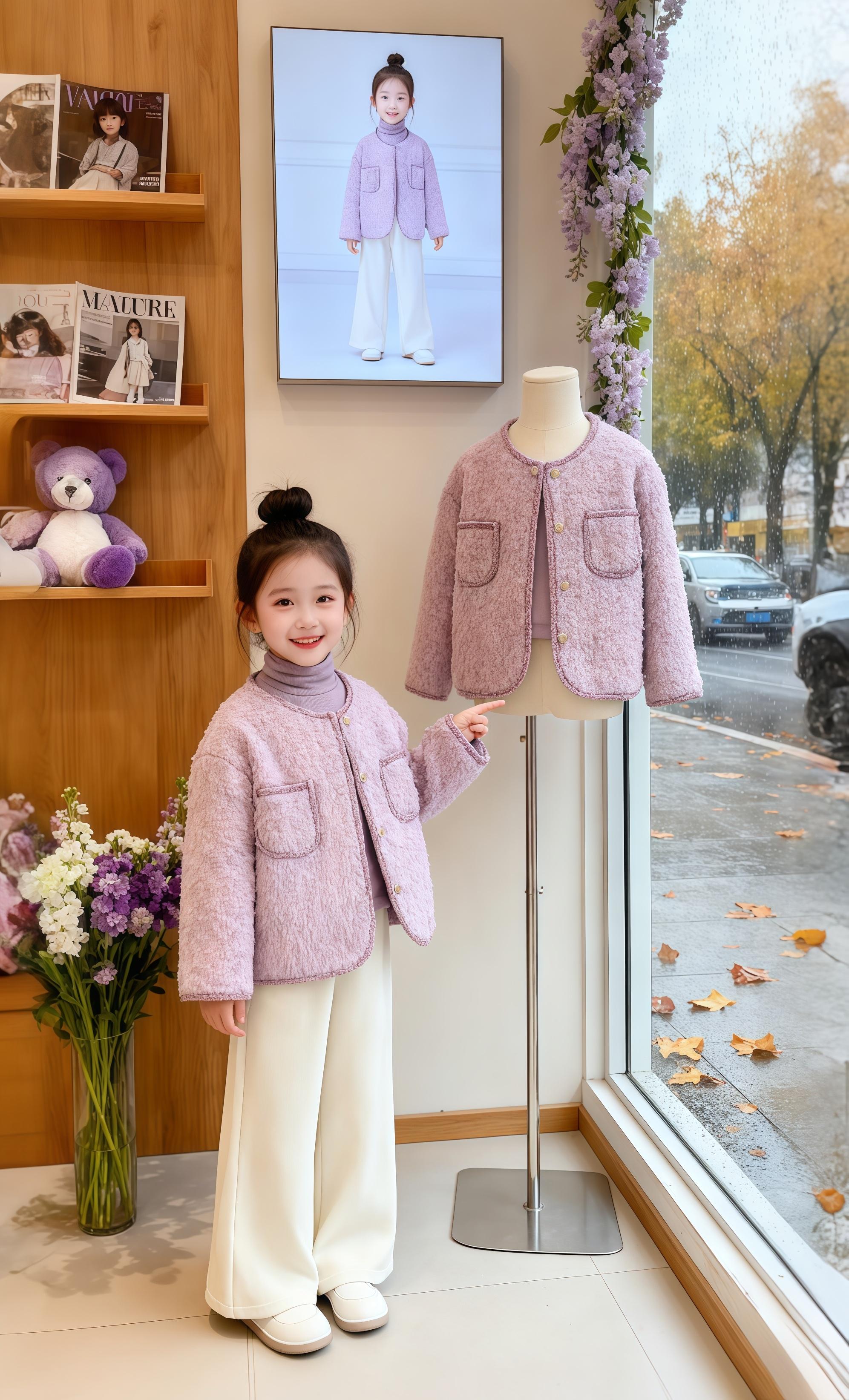 #女童穿搭 #生女儿就是用来打扮的 #生女儿就要这样穿 #秋季穿搭 #小香风外套 @抖加🔥上热门🔥dou+🔥热点宝 @DOU+上热门