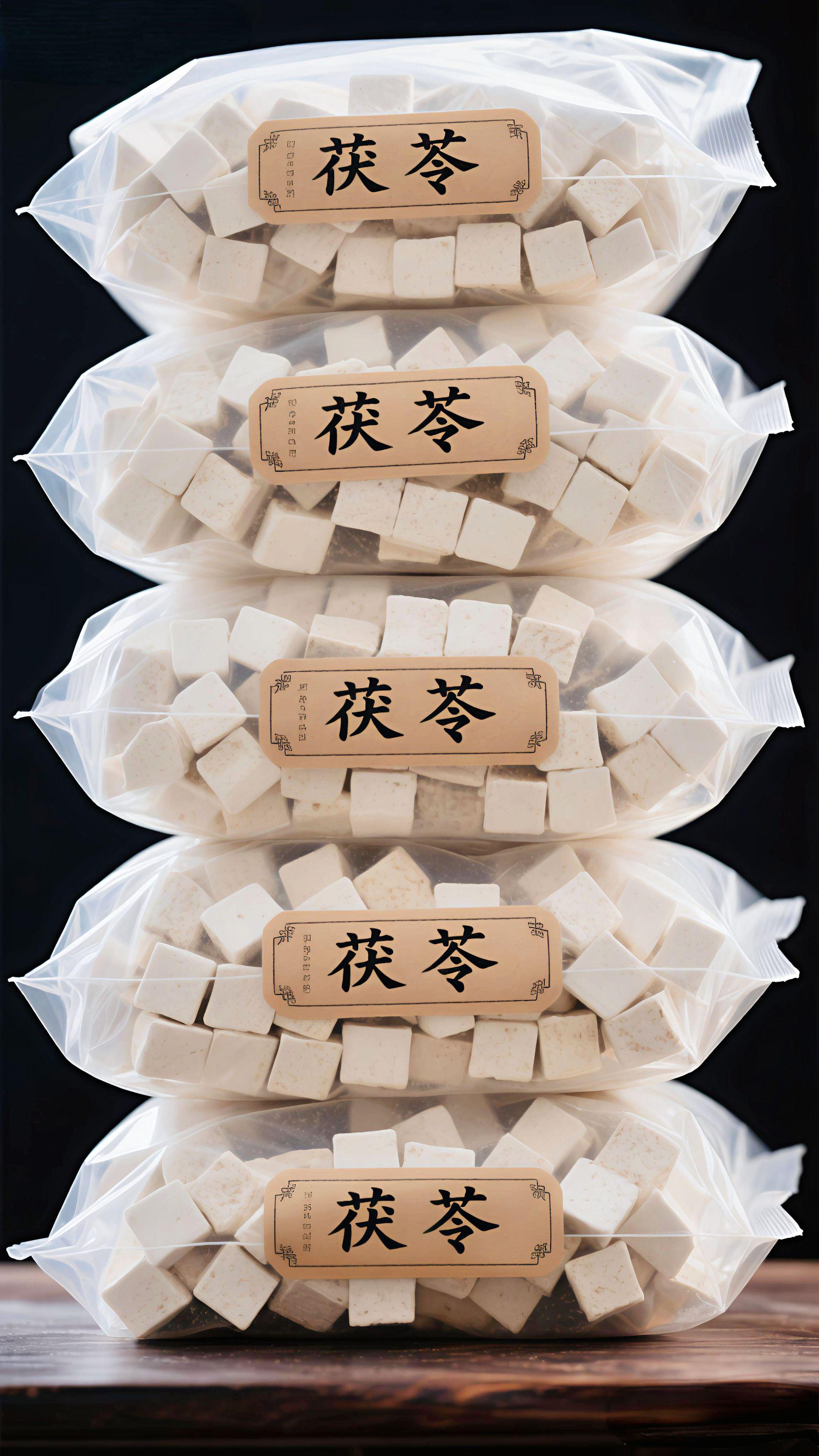 茯苓界的“天花板”!煮汤、泡茶样样行,养生党必备~🌿 #舌尖上的味道 #快来一起尝个鲜