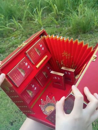 【七夕情人节】荷花礼盒音乐包装情人节新年生日纪念日送老公男朋友#情人节礼物 #七夕礼物 #送女朋友的礼物 #七夕情人节礼物 #荷花音乐盒