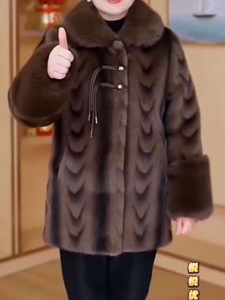 #中老年女装 #高端大气上档次 #保暖又好看 #一件过冬##时尚妈妈装