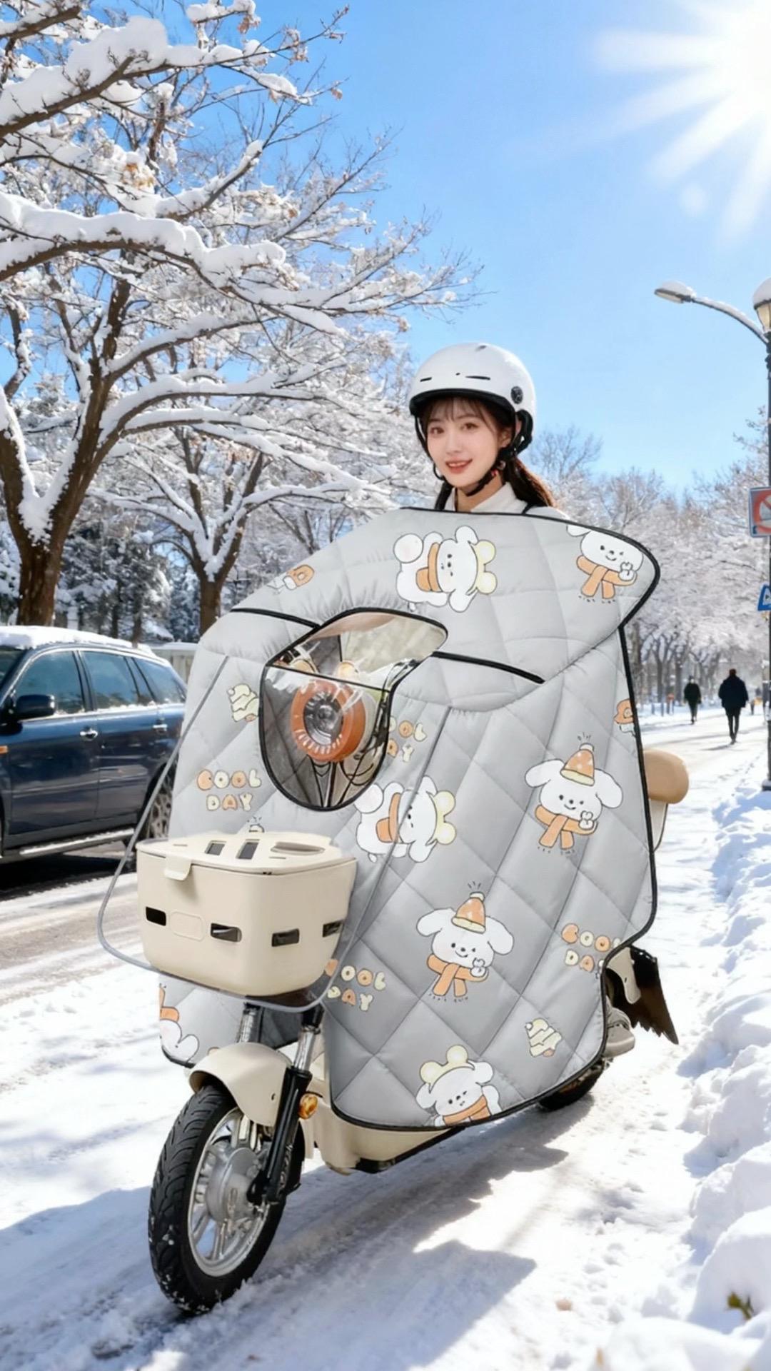 #电动挡风被 #电动车挡风被加绒加厚 #电动车加绒挡风被 #秋冬新款 #电动车挡风被冬款