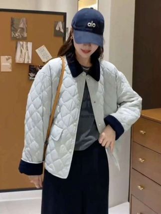 2025秋冬新款设计感超好看轻薄棉服短外套女韩系时尚洋气夹克上衣