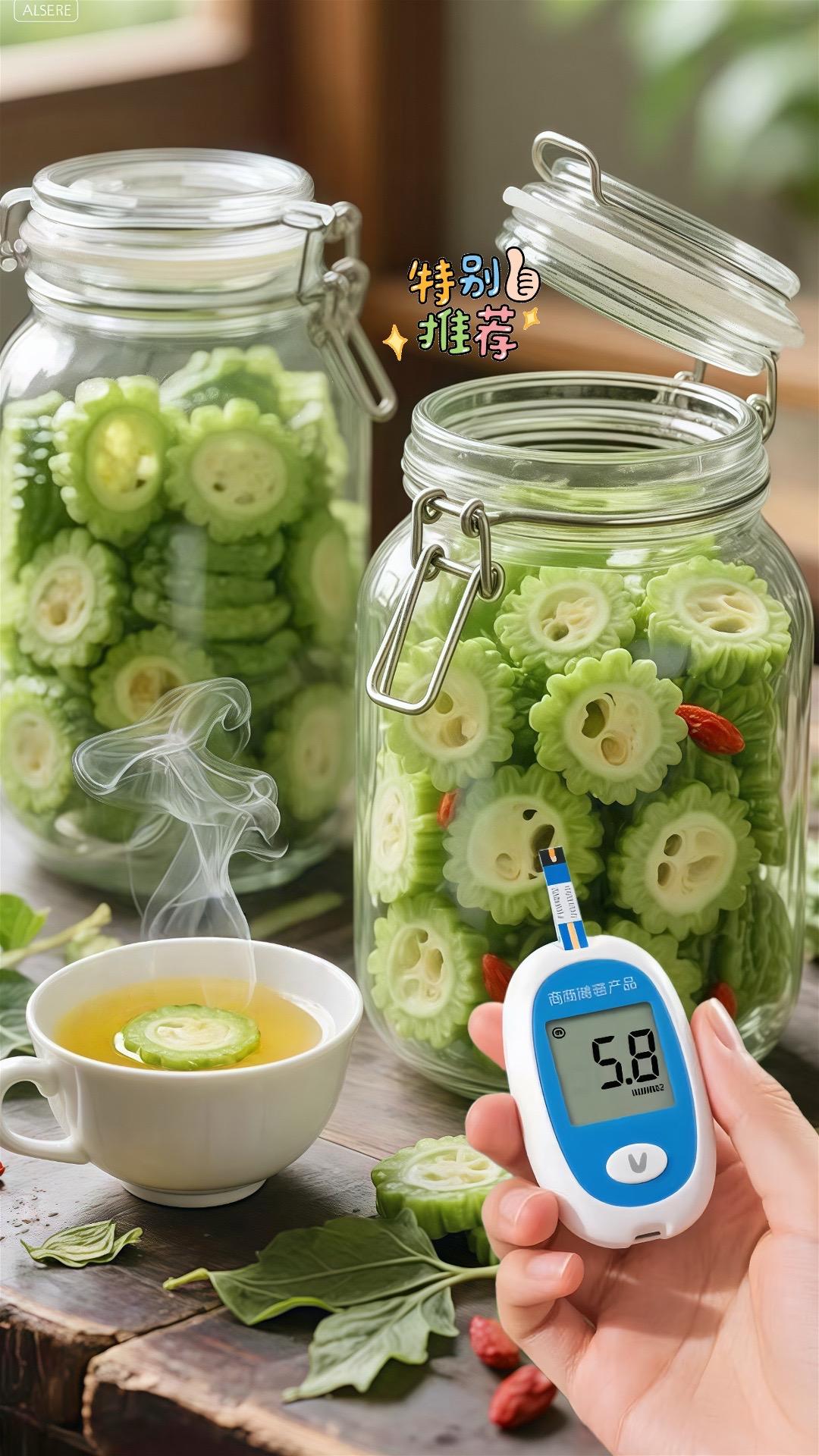 《桑叶双瓜茶;自然的健康馈赠》桑叶双瓜茶,乃大自然的养生妙品。它以桑叶、冬瓜干、苦瓜干精心配比而成。热水入壶,茶香四溢。轻嗅,芬芳交织。浅尝,桑叶淡雅、冬瓜清甜、苦瓜清苦交融,滋味独特。这不仅是茶,更是健康享受。于品味间,领路养生之趣,感受自然馈赠,让身心在茶香中舒缓。#喝养生茶#桑叶双瓜茶#桑叶茶好处多多#苦瓜桑叶冬瓜茶#冬瓜桑叶苦瓜茶