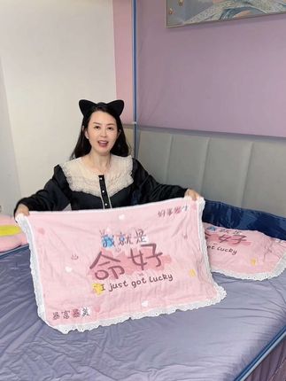 纯棉纱布枕巾,柔软舒适,太舒服,关键颜值也高#枕头巾#床上用品 #床品 #枕巾 #柔软亲肤