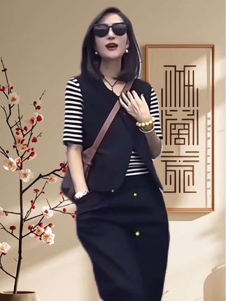 新款盐系三件套 #没有很高的情商,也没有处事圆滑的本事,学不会甜言蜜语和口是心非,我只知道别人如何待我,我就如何待人,就这么简单。#穿搭!