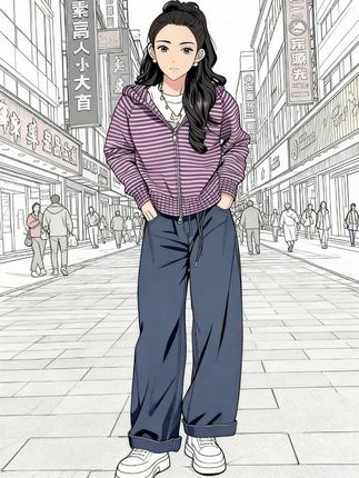 #大码女装 #洋气穿搭 #春秋穿搭 #说好的随便穿穿去看秀 #穿搭