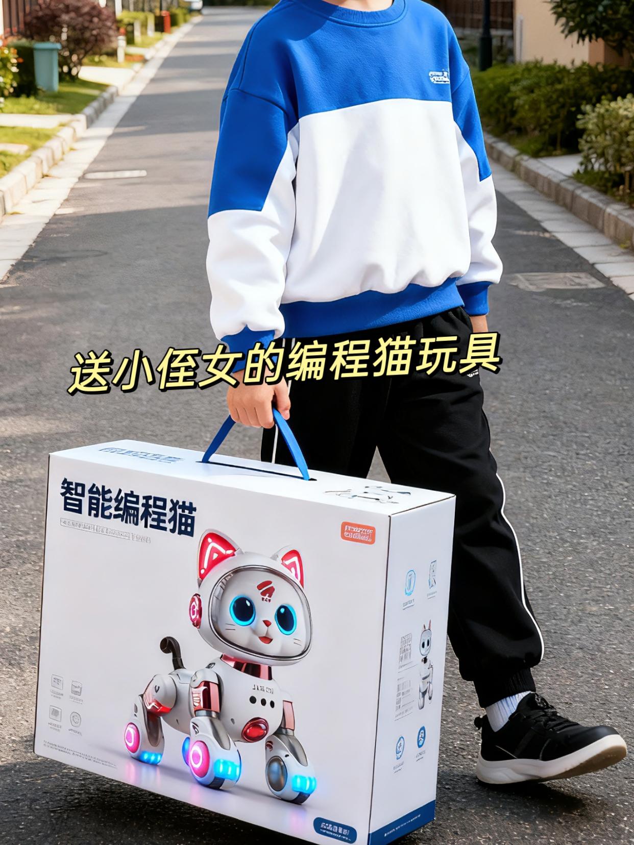 这个ai机器猫真的太好玩了,跳舞唱歌讲故事,没有小孩子可以拒绝吧#儿童玩具 #ai玩具 #玩具猫 #机器猫 #玩具