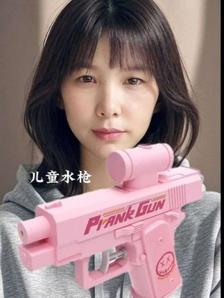 【双面反向滋水】水枪玩具喷水何晨光的水枪#反向喷水户外打水仗玩具