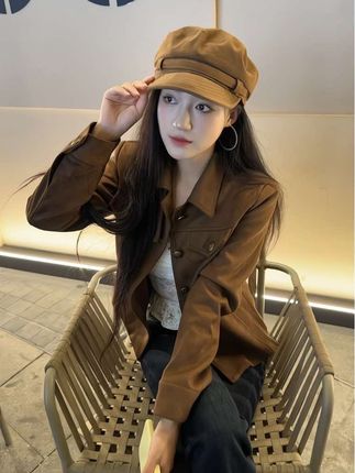 超有氛围感的美拉德风报童帽,人手一顶,超百搭 #早秋松弛感穿搭#氛围感穿搭#帽子 #帽子控#时尚穿搭 @DOU+小助手 @抖音热点