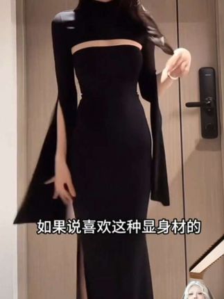 不喜欢我的请让一让,让喜欢我的往前站一站#辣妹 #高级感穿搭 #谁穿谁好看 #礼服 #气质这一块拿捏死死的
