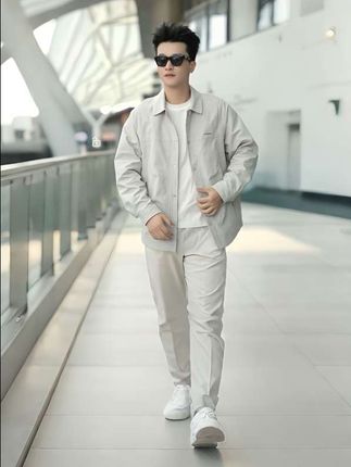 #休闲夹克 #潮男穿搭 #又酷又飒 #夹克外套 #夹克