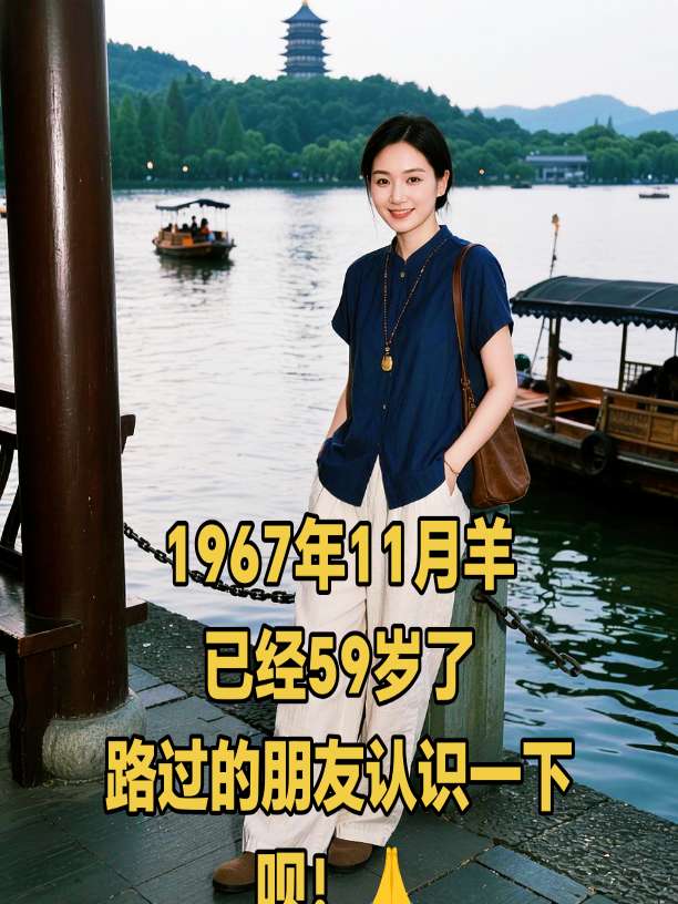 #抖音ai创作 67年的羊,愿我们往后余生一帆风顺、身体健康,家庭和睦,一帆风顺!开心快乐每一天