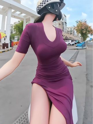 不要再问为什么坐两个座位了 因为腿太长 只坐前座前边会碰腿 #女骑 #摩托车 #高个子女生