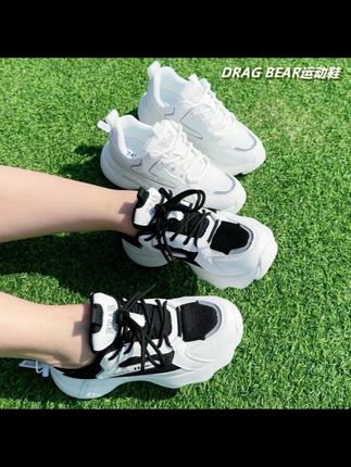 高尚推荐爆款老爹鞋百搭四季款厚底轻便跑步潮流耐磨男女同款韩版#爆款热卖中 #好鞋推荐 #老爹鞋 #好穿不累脚 #谁穿谁好看